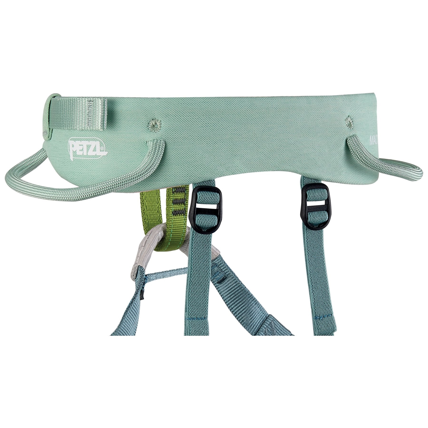Macchu - jade green, harnais d'escalade pour enfants