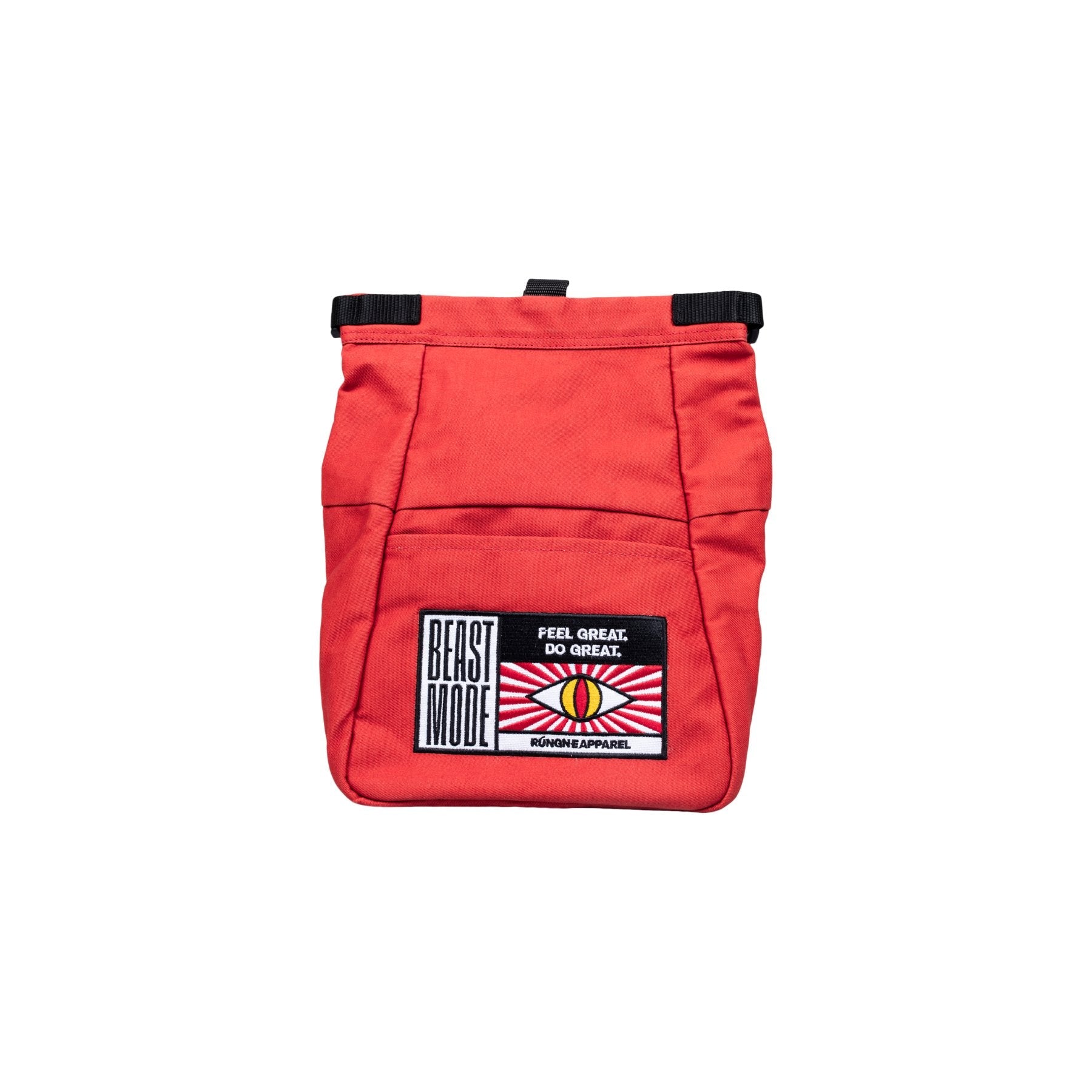 Beast Mode - rouge brique, sac à magnésie bloc