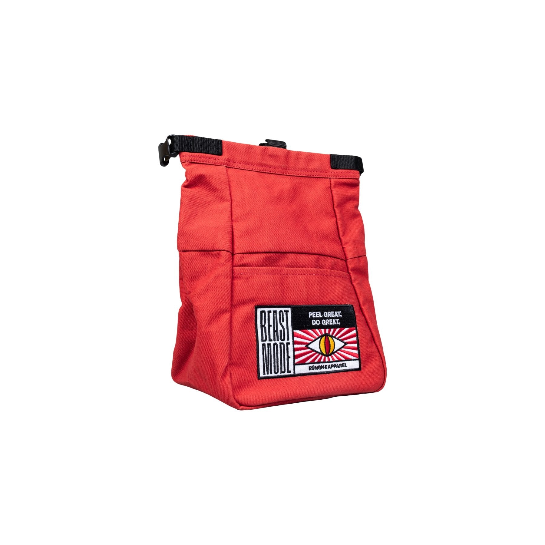 Beast Mode - rouge brique, sac à magnésie bloc