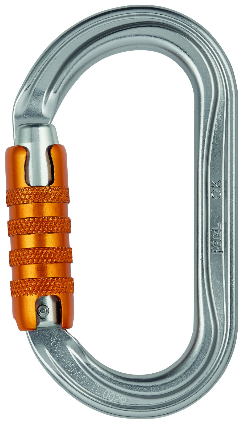 OK Triact-Lock, ovale karabiner met automatische vergrendeling