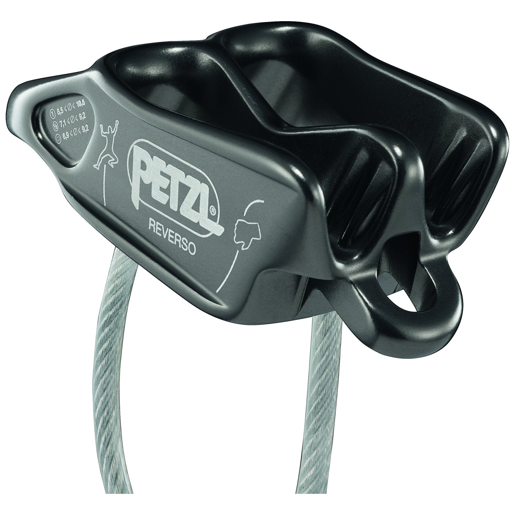 Reverso - grey, belay device