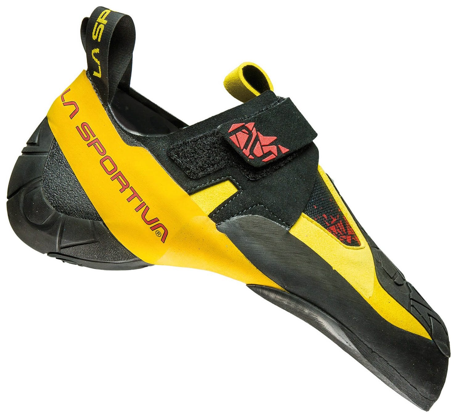 Skwama - zwart/geel, heren klimschoenen