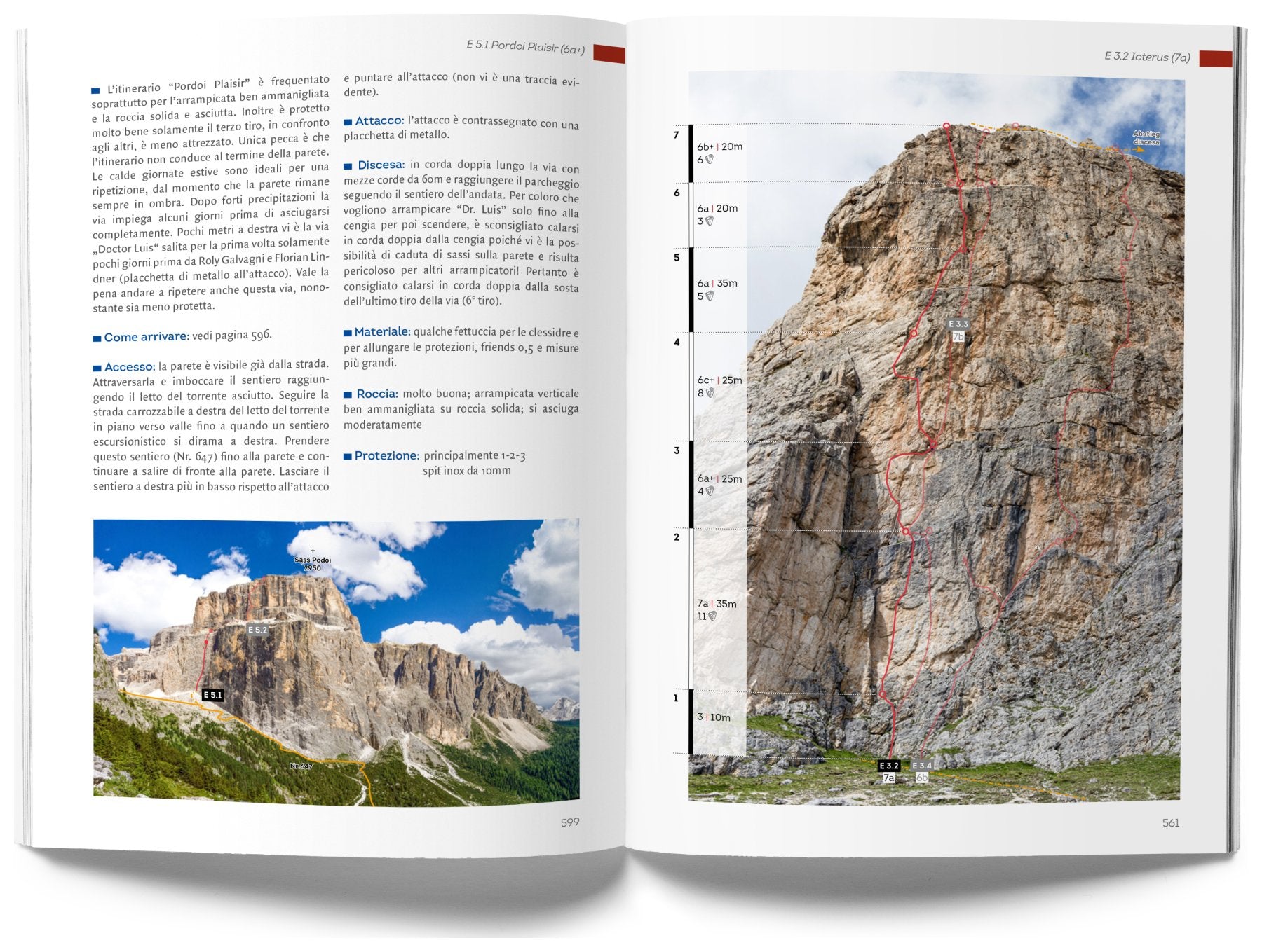 Dolomites multi-pitch climbing (2021), guidebook