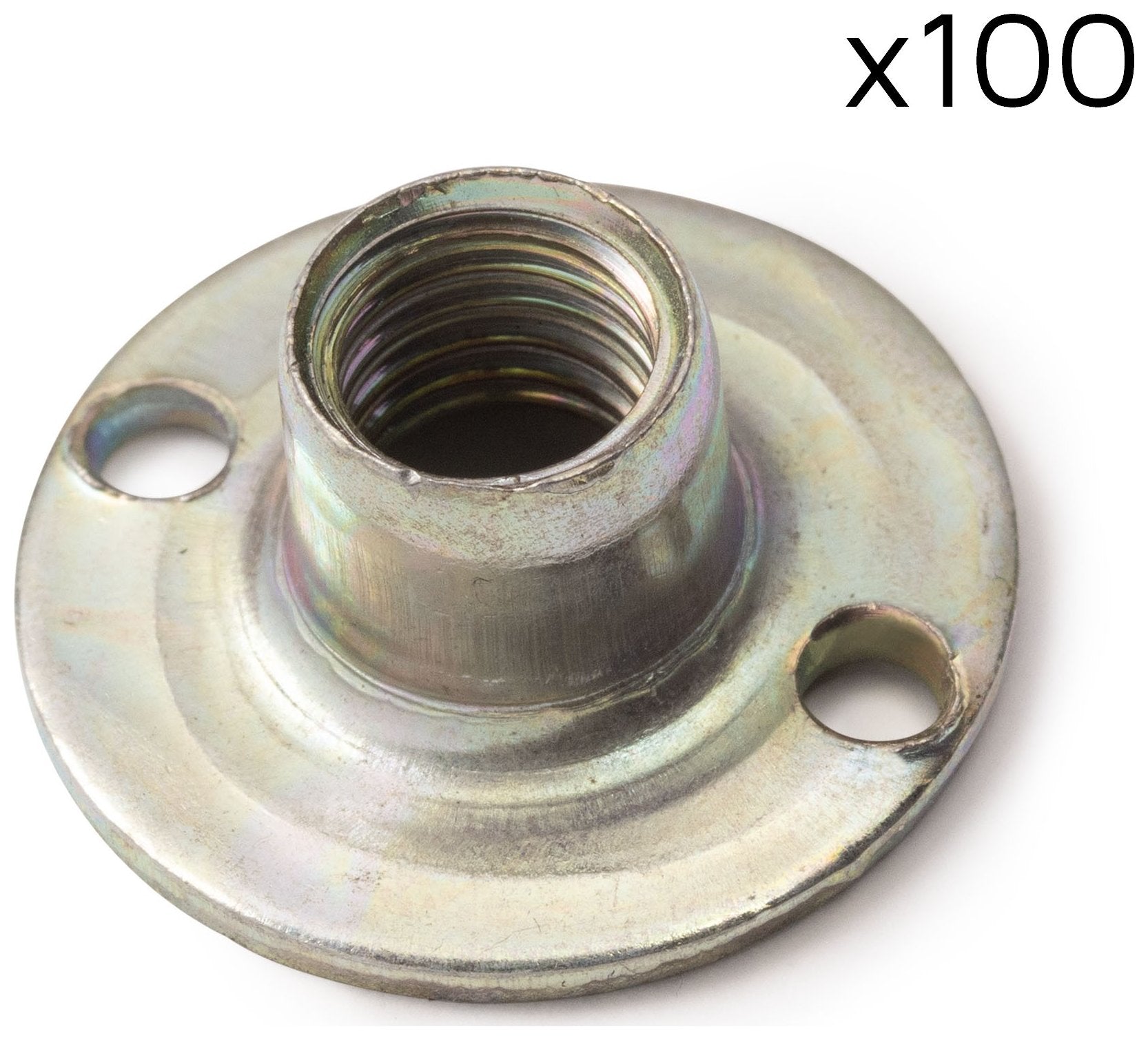 T-Nut, screw in - 100 pack