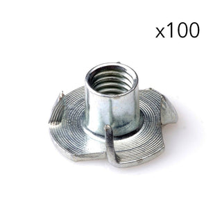 Afbeelding in Gallery-weergave laden, T-Nut, galvanized - 100 pack
