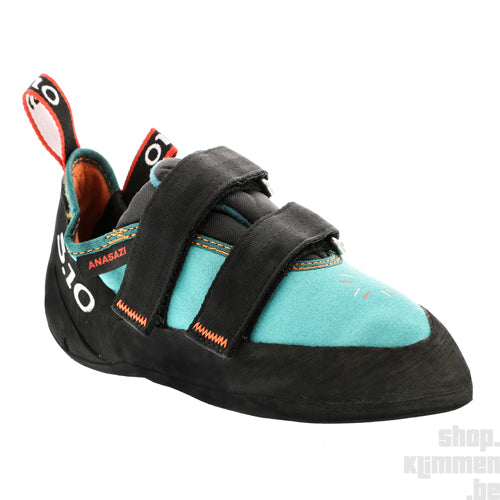Anasazi LV women's - collegiate aqua/core black/red, climbing shoes