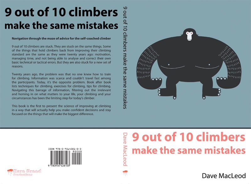 9 out of 10 climbers make the same mistakes, guide d'entraînement d'escalade
