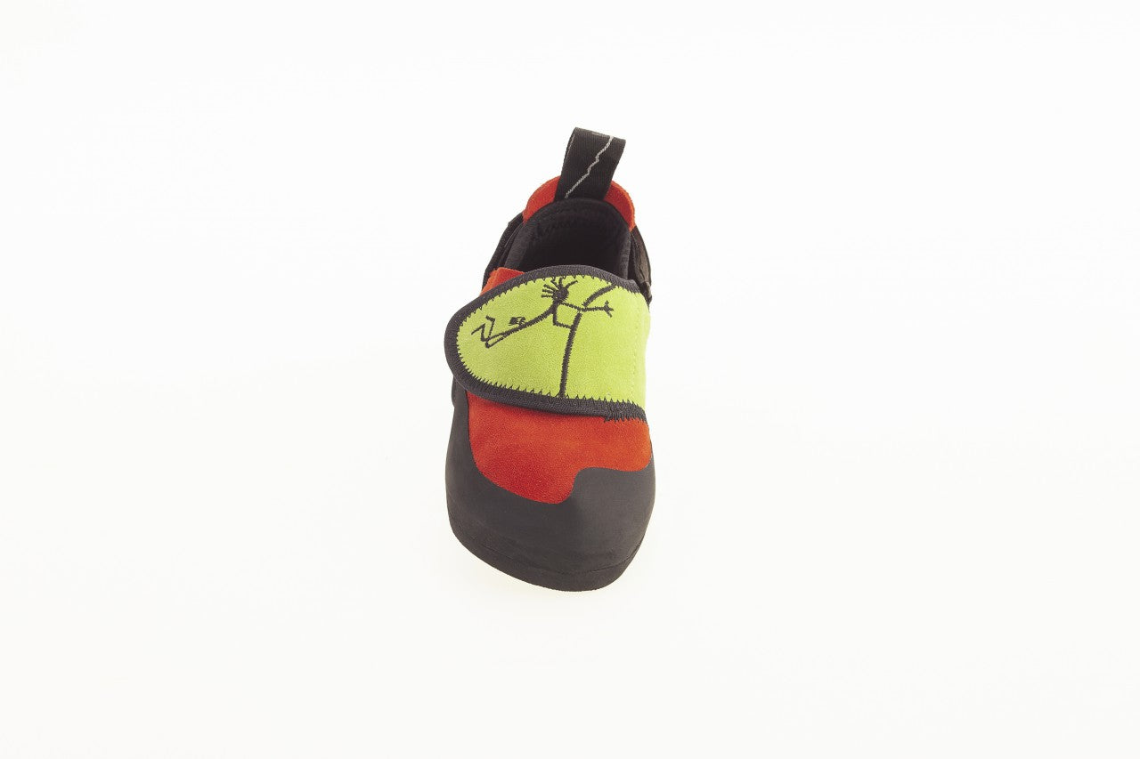 Ninja Junior - red/green, kid's climbing shoes