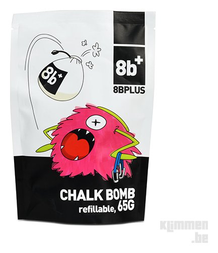 Chalk Bomb (65g), hervulbare pofbal