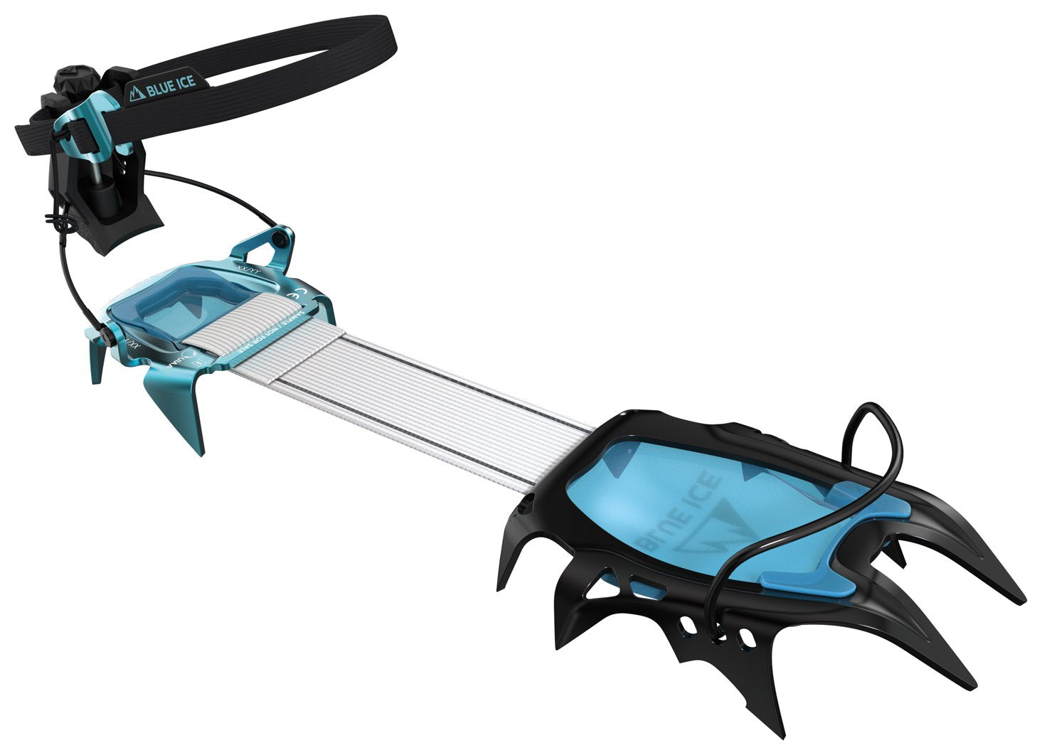 Harfang Alpine Hybrid, hybrid crampons