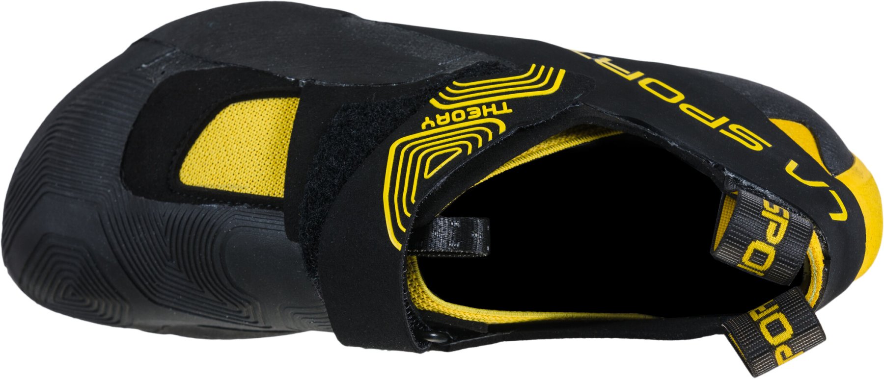 Theory men's - black/yellow, climbing shoes