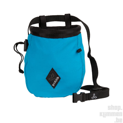 Chalk Bag with belt - blauw, pofzak