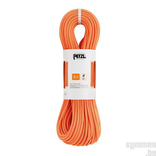 Volta (9.2mm, 80m) - orange, climbing rope