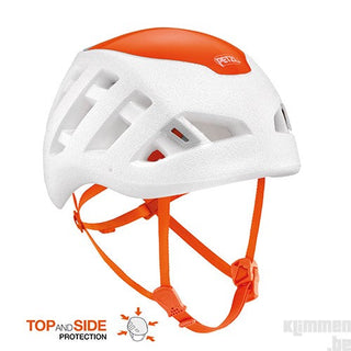 Load image into Gallery viewer, Sirocco - white/orange, climbing helmet
