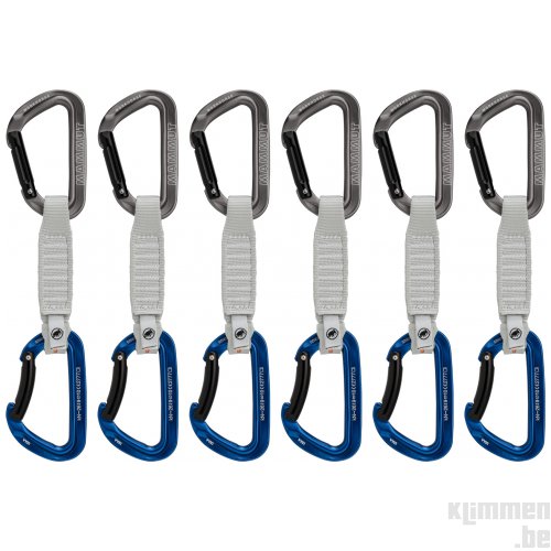 Workhorse keylock (12cm), quickdraw set - 6-pack
